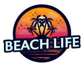 Graphic Design Entry 2376899 submitted by CanopeeDesigns to the contest for Beach Life run by isolator