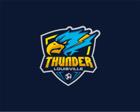 Logo Design Entry 2407783 submitted by While.art to the contest for Louisville Thunder eSports Style Logo run by holycapra