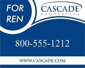 Banner Ad Design Entry 1452037 submitted by ZUMRODI to the contest for Cascade Properties run by cbullington