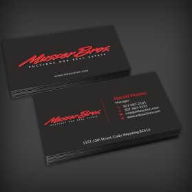 Business Card & Stationery Design Entry 1568518 submitted by skyford412 to the contest for Musser Bros. Inc. run by ssmusser