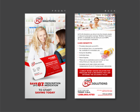 Brochure Design Entry 1606819 submitted by lurth to the contest for Pro Rx Solutions run by tmhag1