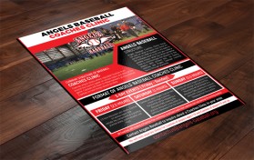 Brochure Design Entry 1614050 submitted by aamirnikkiaadil to the contest for Angels Baseball run by jaquilante