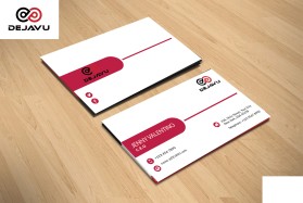 Business Card & Stationery Design Entry 1738194 submitted by cyber to the contest for DEJAVU  run by jennyvalentino
