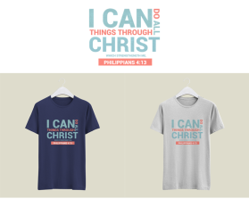 T-Shirt Design Entry 1765236 submitted by andrelopesdesigner to the contest for Share Ur Faith run by ngayle_us