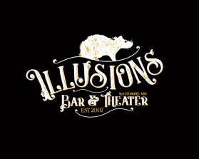 T-Shirt Design Entry 1797299 submitted by hormhsign to the contest for Illusions Magic Bar & Theater run by IllusionsMagicBar