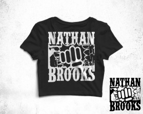 T-Shirt Design Entry 1872368 submitted by Milos 1807 to the contest for Nathan Brooks Fight T-Shirt Design run by nathannaples01