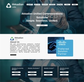 Web Design Entry 1900821 submitted by farikh to the contest for Akkadian Labs run by dlevy