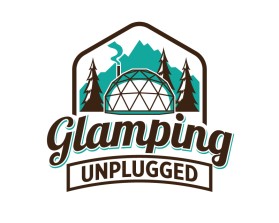 Logo Design Entry 1924806 submitted by DeeHarrison to the contest for Glamping Unplugged run by glampingunplugged