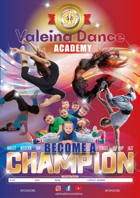 Graphic Design Entry 2111918 submitted by IDesign Place to the contest for Valeina Dance Academy run by sjost111