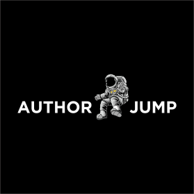 Logo Design Entry 2317425 submitted by uji to the contest for "AuthorJump" or "authorjump" or "AUTHORJUMP" run by jaysallgood